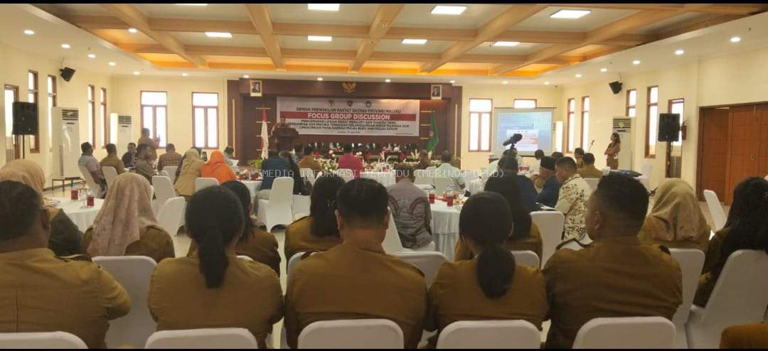 DPRD Maluku Gelar FGD Soal Pencemaran Logam Berat Mercuri dan Sianida