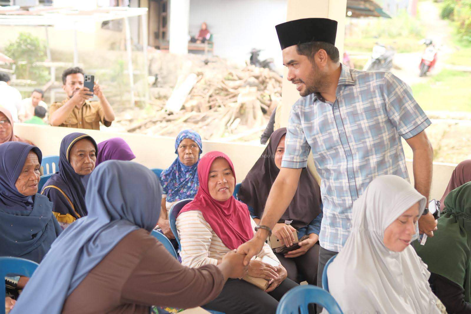 Resmikan Air Bersih, Rovik Siap Dukung Pembangunan Talaga Pangi