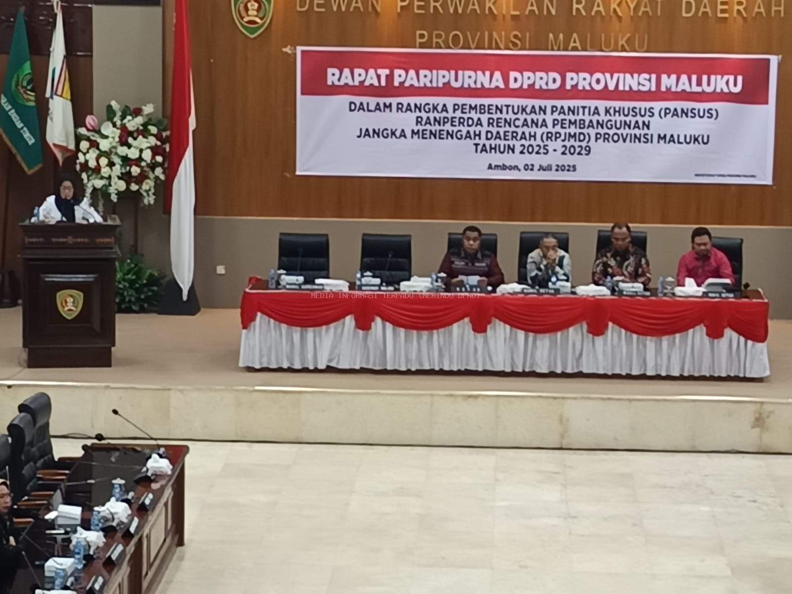 DPRD Maluku Bentuk Pansus Ranperda RPJMD, Ini Tugasnya