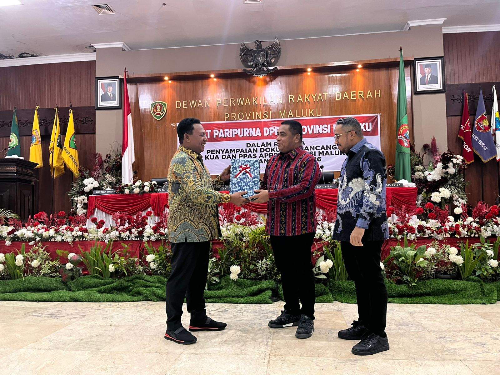 DPRD Maluku Gelar Rapat Paripurna Penyampaian KUA-PPAS APBD 2026