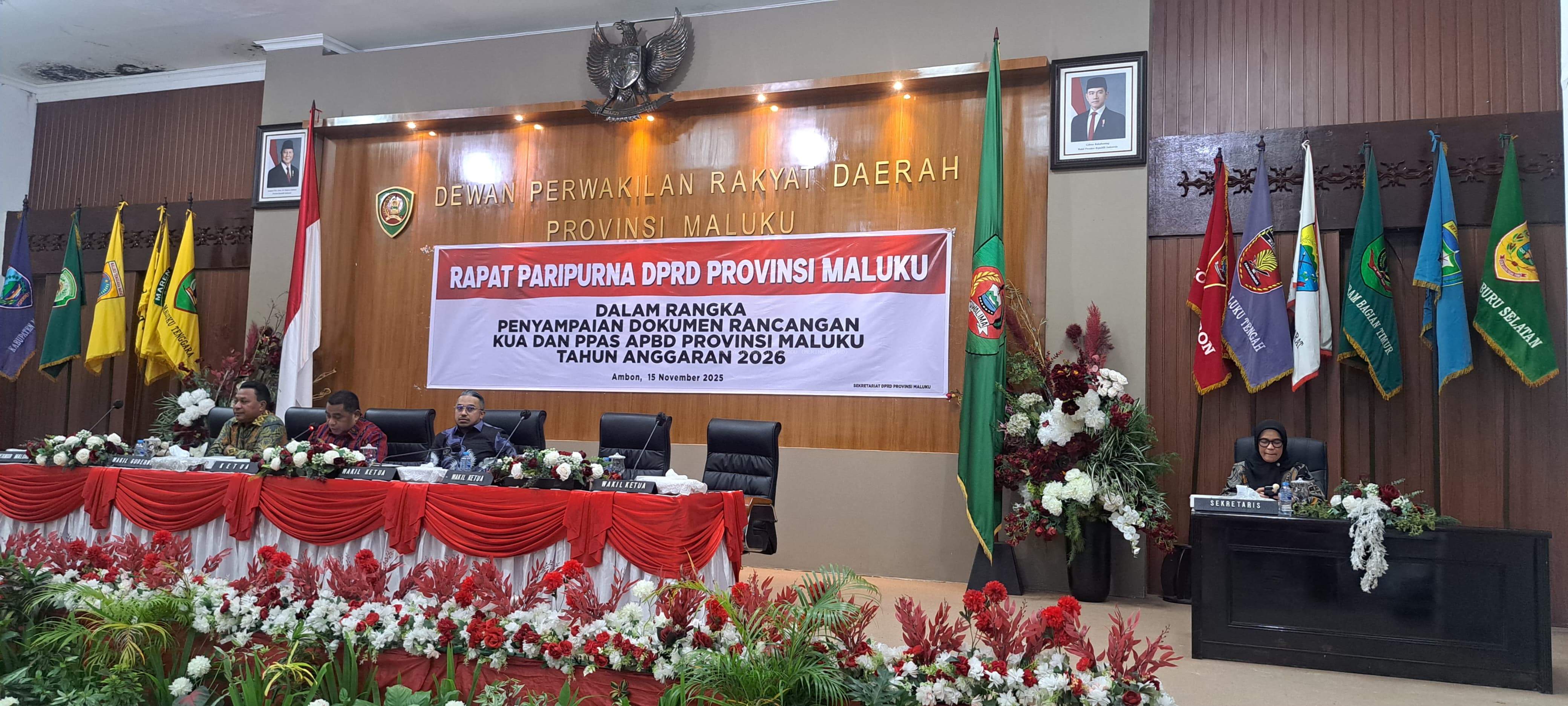 Ketua DPRD Maluku Umumkan Perubahan AKD Fraksi PDI Perjuangan