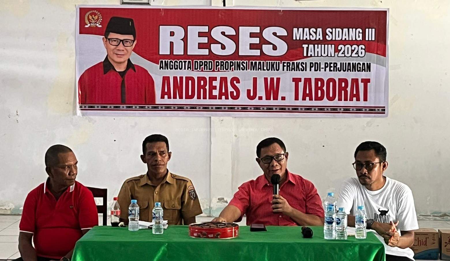 Taborat Pastikan Pembangunan Air Bersih Alusi Tetap Diperjuangkan